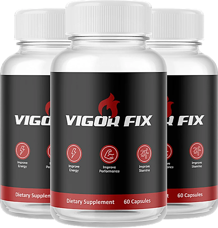 Vigor Fix 3 bottles — 90-day supply