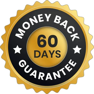 Vigor Fix 60-day money-back guarantee badge